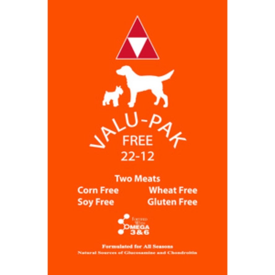 Valu pak grain free dog hot sale food
